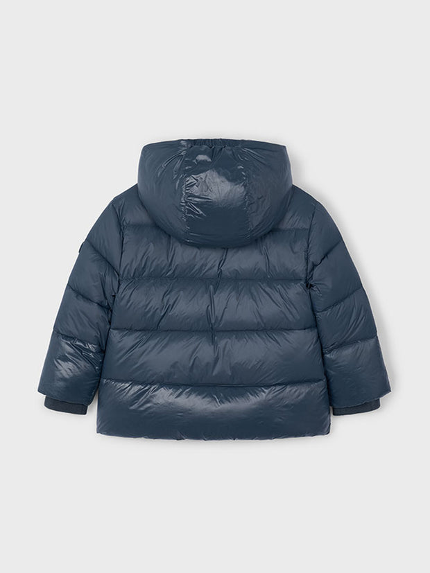 Mayoral Junior Boy Navy Glossy Jacket (3Y-8Y)
