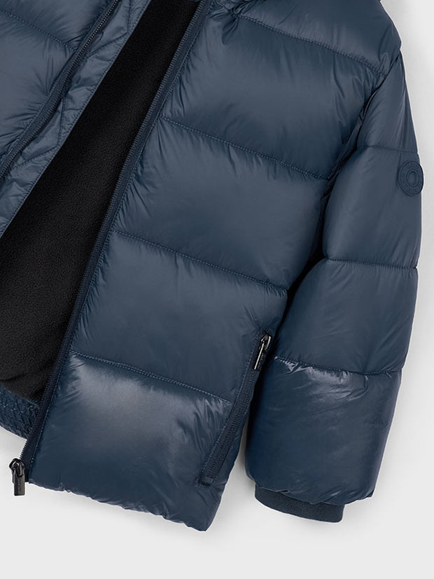 Mayoral Junior Boy Navy Glossy Jacket (3Y-8Y)