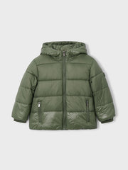 Mayoral Junior Boy Green Glossy Jacket (3Y-8Y)