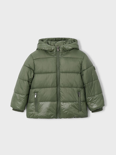 Mayoral Junior Boy Green Glossy Jacket (3Y-8Y)
