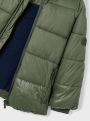 Mayoral Junior Boy Green Glossy Jacket (3Y-8Y)