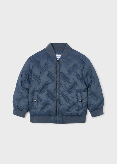 Mayoral Junior Boy Navy Puffa Bomber Jacket (3Y-8Y)