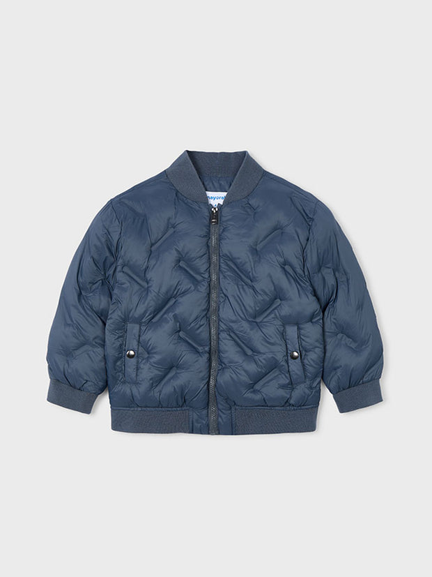 Mayoral Junior Boy Navy Puffa Bomber Jacket (3Y-8Y)