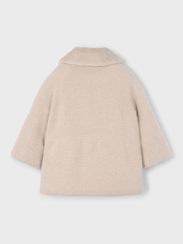 Mayoral Junior Girl Cream Knitted Jacket (3Y-8Y)