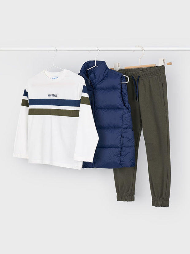 Mayoral Junior Boy 'New Goals' 3 Piece Outfit Set (3Y-8Y)