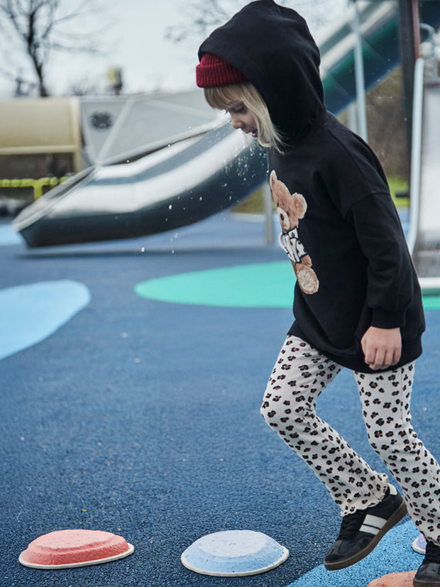 Mayoral Junior Girl Animal Print Flared Leggings (3Y-8Y)