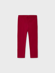 Mayoral Junior Girl Red Floral Double Legging Set (3Y-8Y)