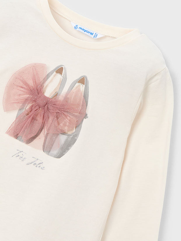 Mayoral Junior Girl Pink Velour Outfit Set (3Y-8Y)