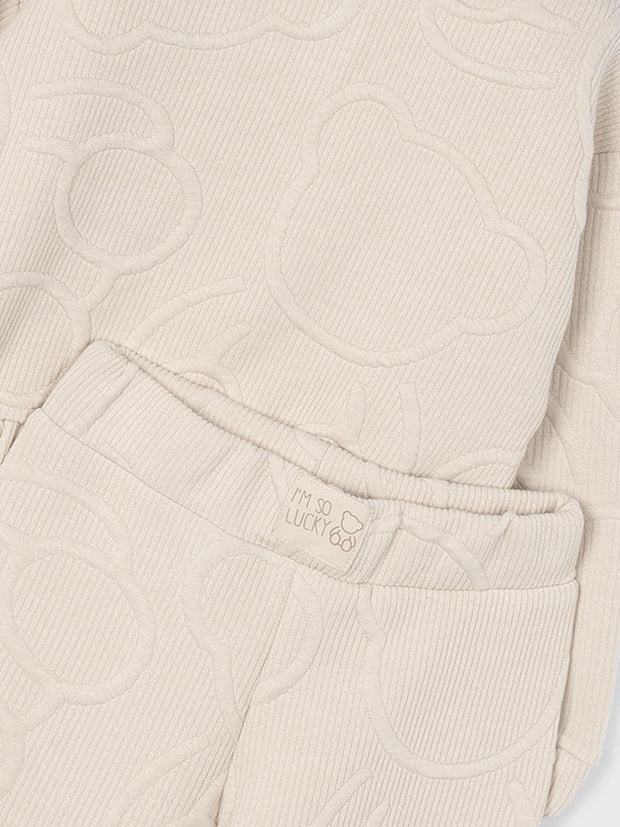 Mayoral Junior Girl Cream Tracksuit (3Y-8Y)