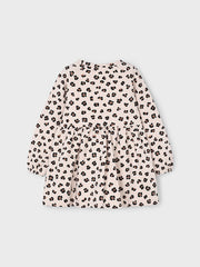 Mayoral Junior Girl Cream Animal Print & Bag (3Y-8Y)