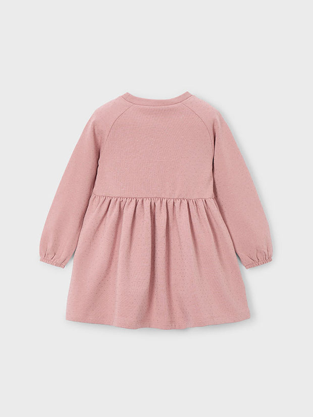 Mayoral Junior Girl Pink Dress & Bag (3Y-8Y)