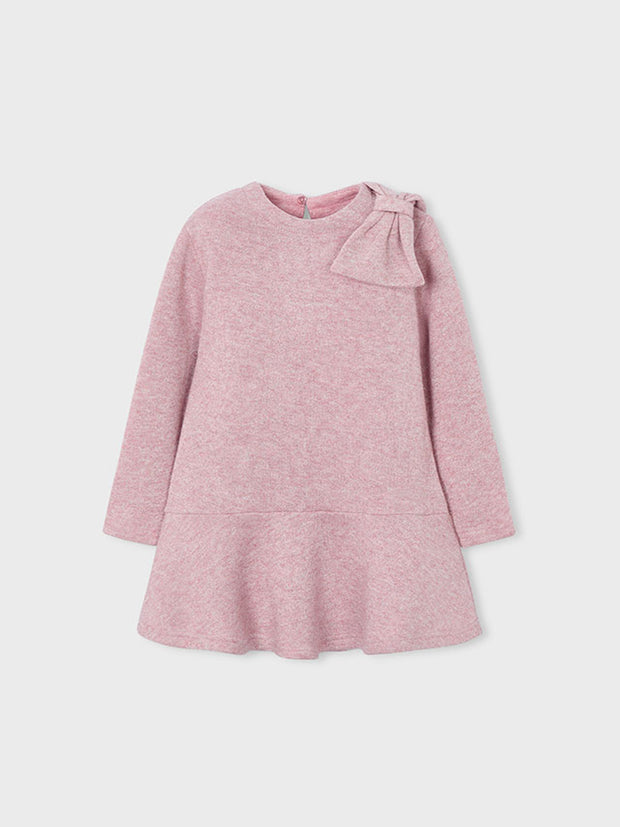 Mayoral Junior Girl Pink Knitted Dress (3Y-8Y)