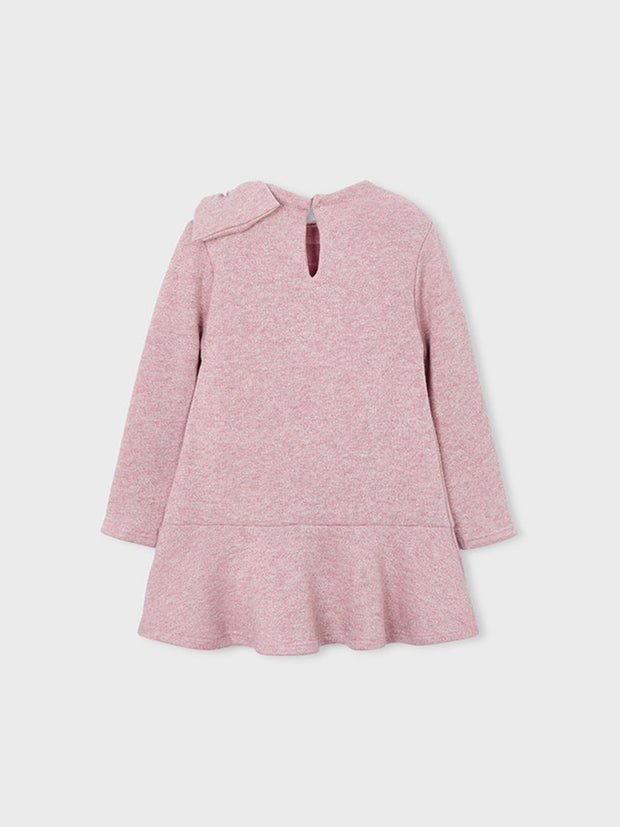 Mayoral Junior Girl Pink Knitted Dress (3Y-8Y)