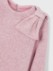 Mayoral Junior Girl Pink Knitted Dress (3Y-8Y)