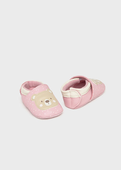 Mayoral Baby Girl Teddy Soft Shoes - Pink