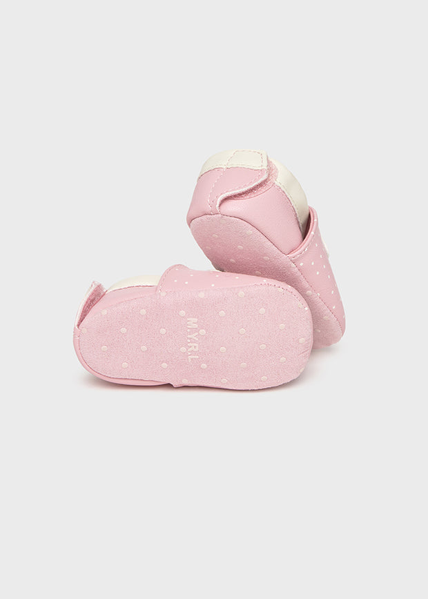Mayoral Baby Girl Teddy Soft Shoes - Pink