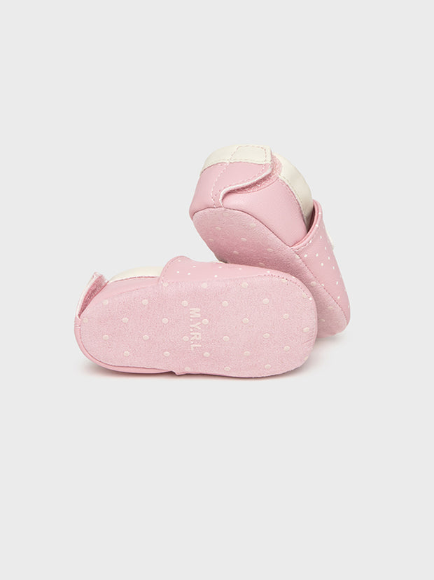 Mayoral Baby Girl Teddy Soft Shoes - Pink