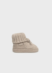 Mayoral Baby Knitted Booties - Brown