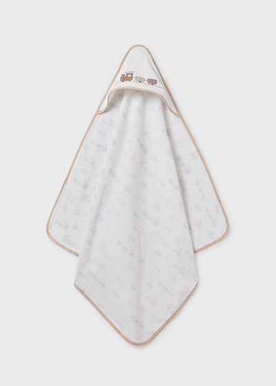 Mayoral Baby Cotton Train Towel