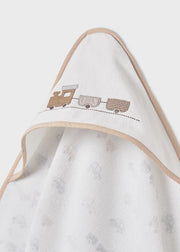 Mayoral Baby Cotton Train Towel