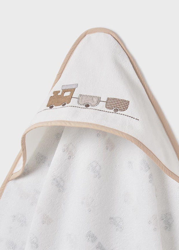 Mayoral Baby Cotton Train Towel