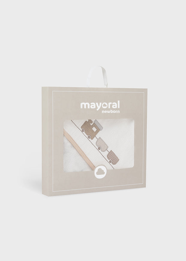 Mayoral Baby Cotton Train Towel