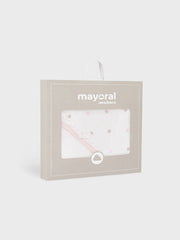 Mayoral Baby Cotton Polka Dot Towel