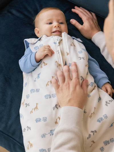 Mayoral Baby Boy Animals Sleeping Bag - Blue