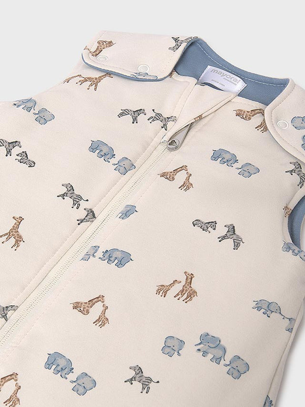 Mayoral Baby Boy Animals Sleeping Bag - Blue