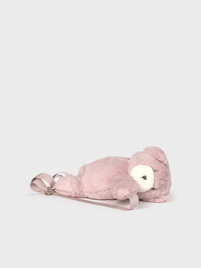 Mayoral Pink Teddy Bear Backpack