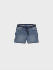 Mayoral Toddler Boy Soft Denim Shorts With Drawstring