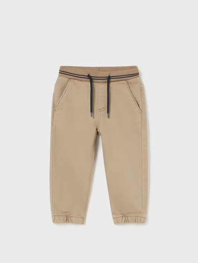 Mayoral Toddler Boy Soft Camel Jogger Jean