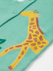 Frugi Organic Cotton Colby Cardigan - Giraffe