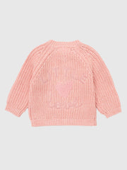 Baby 'Little Love' Pink Cardigan (0M-12M)