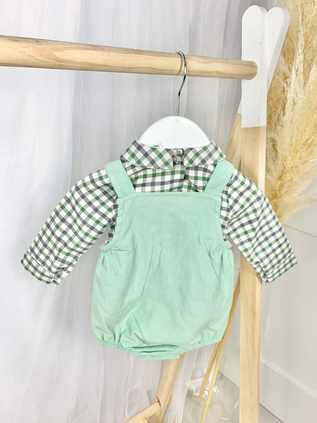 Baby Boy Jasper Dungaree Romper