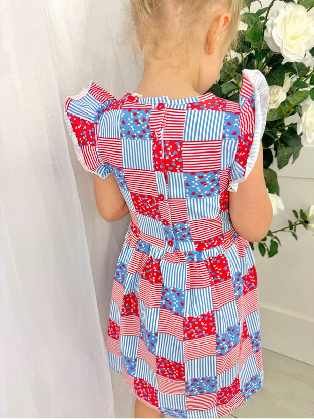 iDo Junior Girl Peyton Cotton Dress
