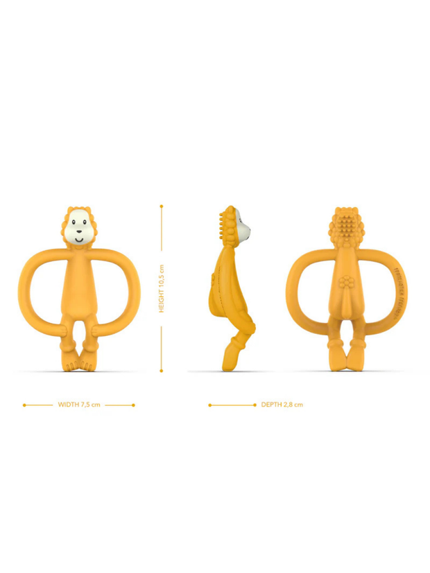 Matchstick Monkey Animal Teether - Ludo Lion