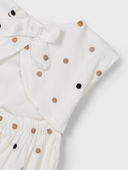 Mayoral Junior Girl Polka Dot Dress