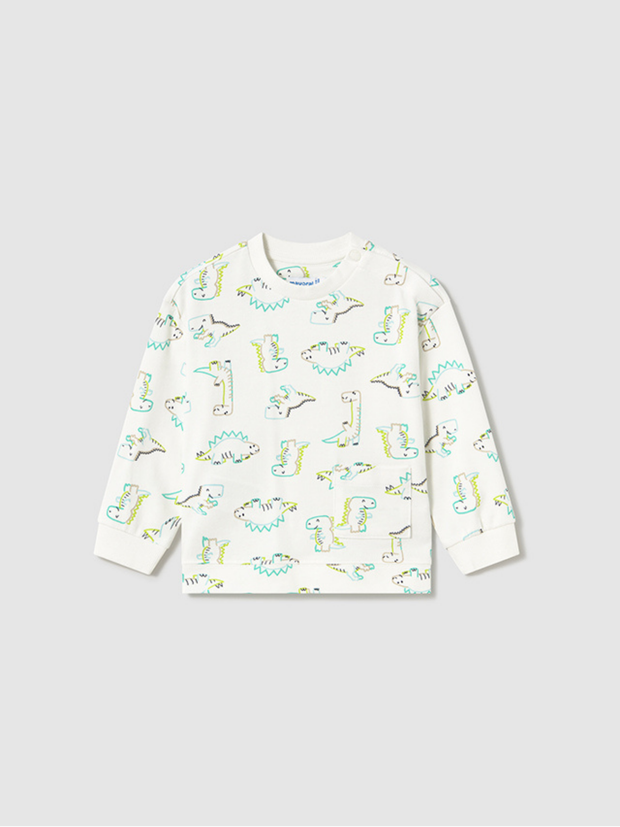 Mayoral Toddler Boy Dinosaur Jumper