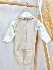 Pastels & Co Beige Baby Dungaree