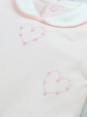 Emile et Rose Jenna Floral Heart Babygrow