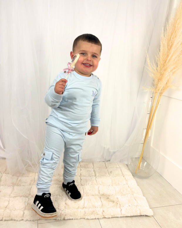 Mintini Boys Blue Tracksuit Set