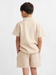 Harris Kids Boys 'Dougie' Short Set - Beige