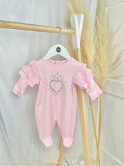 Mintini Baby Girl Sparkle Babygrow