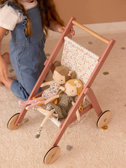 Little Dutch Wooden Doll Stroller