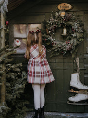 Mayoral Junior Girl Red Tartan Dress (3Y-8Y)