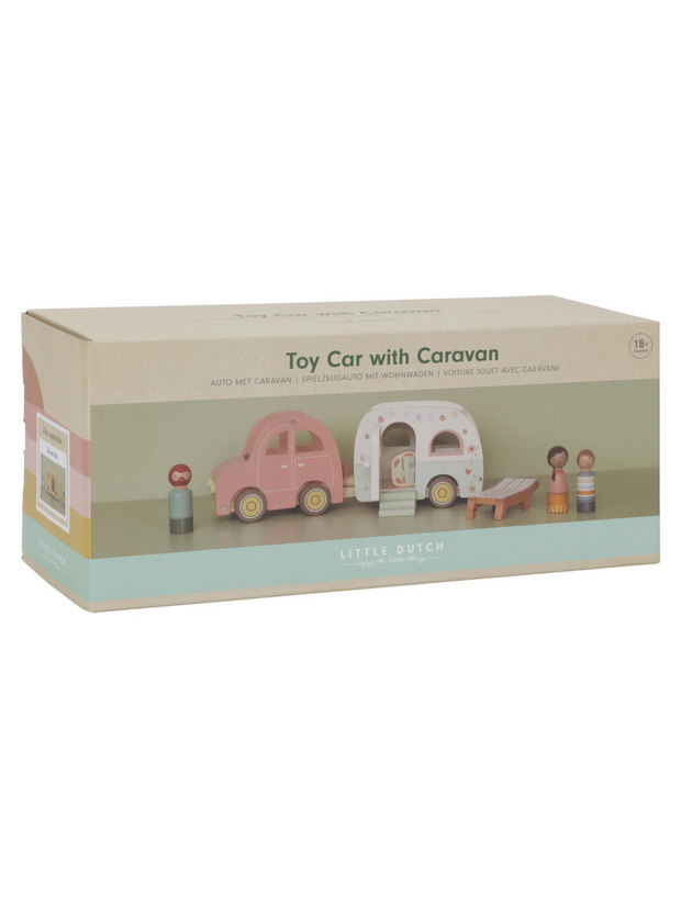 Little Dutch Toy Campervan With Car