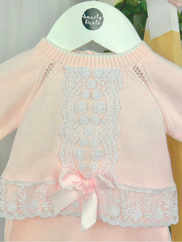 Pex Baby Girls 'Florence' Pink Outfit Set (NB-6M)
