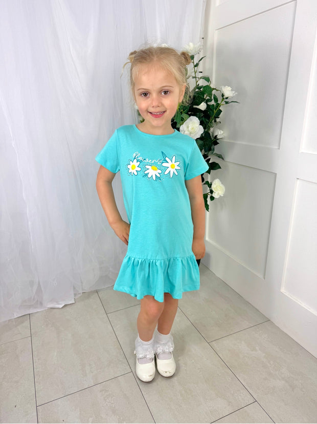 iDo Junior Girl 'Daisy' Flowers Dress