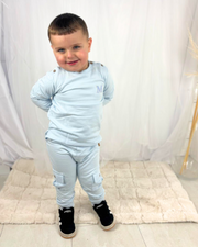 Mintini Boys Blue Tracksuit Set